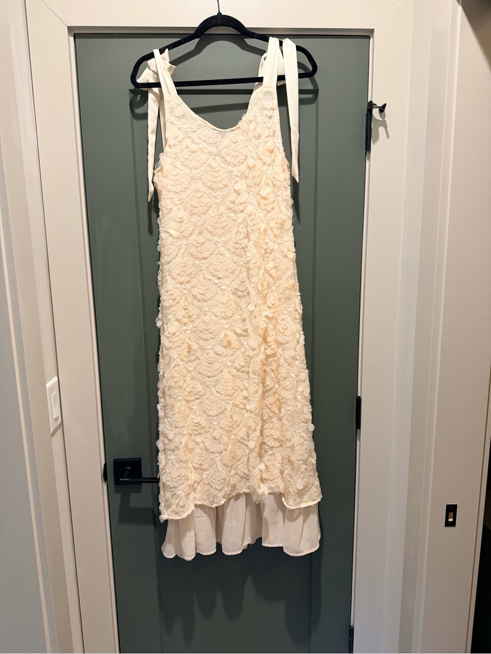 Anthropologie En Saison Emryn Sequin Appliqué Dress - Picture 3 of 6